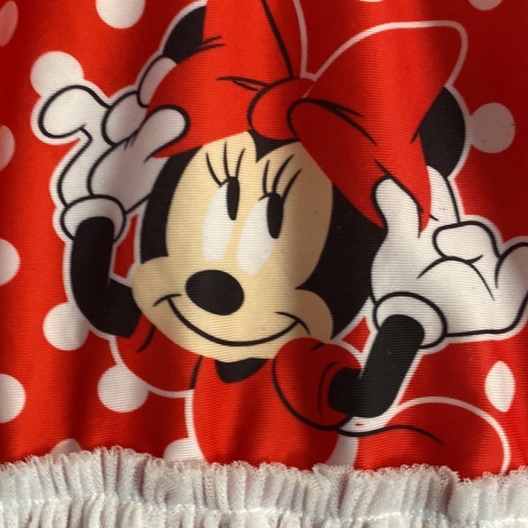 💜💜 DISNEY Baby Toddler Girls Mini Mouse One Piece Swimsuit Size 24M - Picture 5 of 7